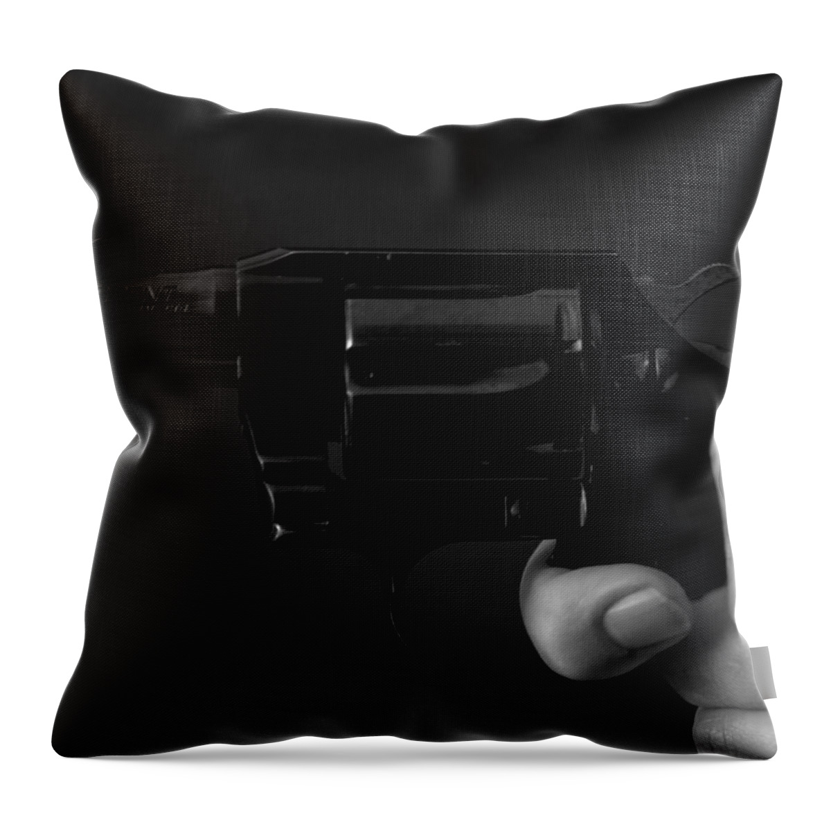 .38 Throw Pillow featuring the photograph Fire 11x14 by Leah Palmer