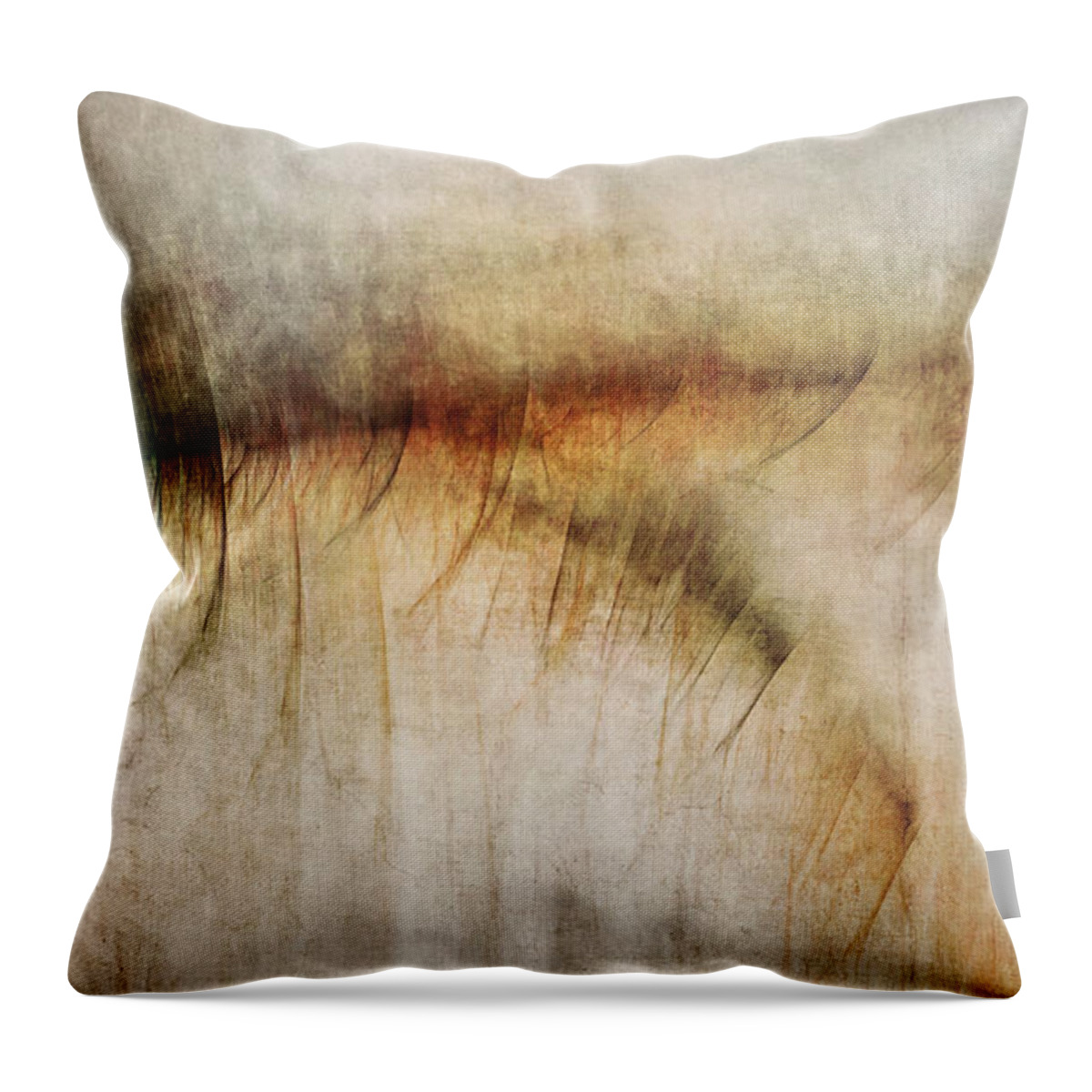 Fire Throw Pillow featuring the digital art Fire Walk With Me by Scott Norris
