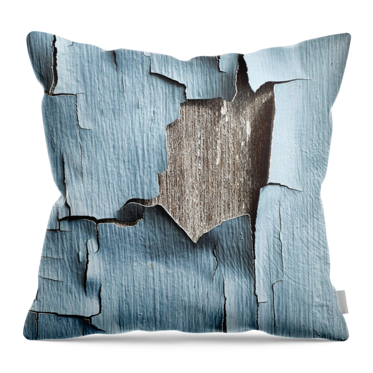 Flaky Throw Pillow featuring the photograph Flaky by Tom Druin