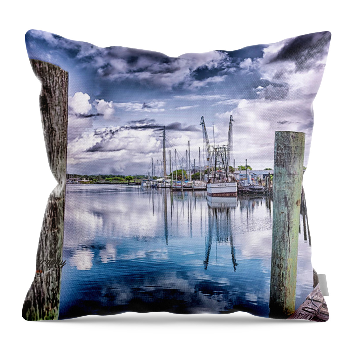 Water Throw Pillow featuring the photograph Fleeting Dawn by Joseph Desiderio