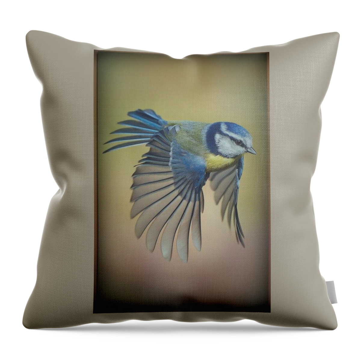  Throw Pillow featuring the photograph Flight 22 by David Norman
