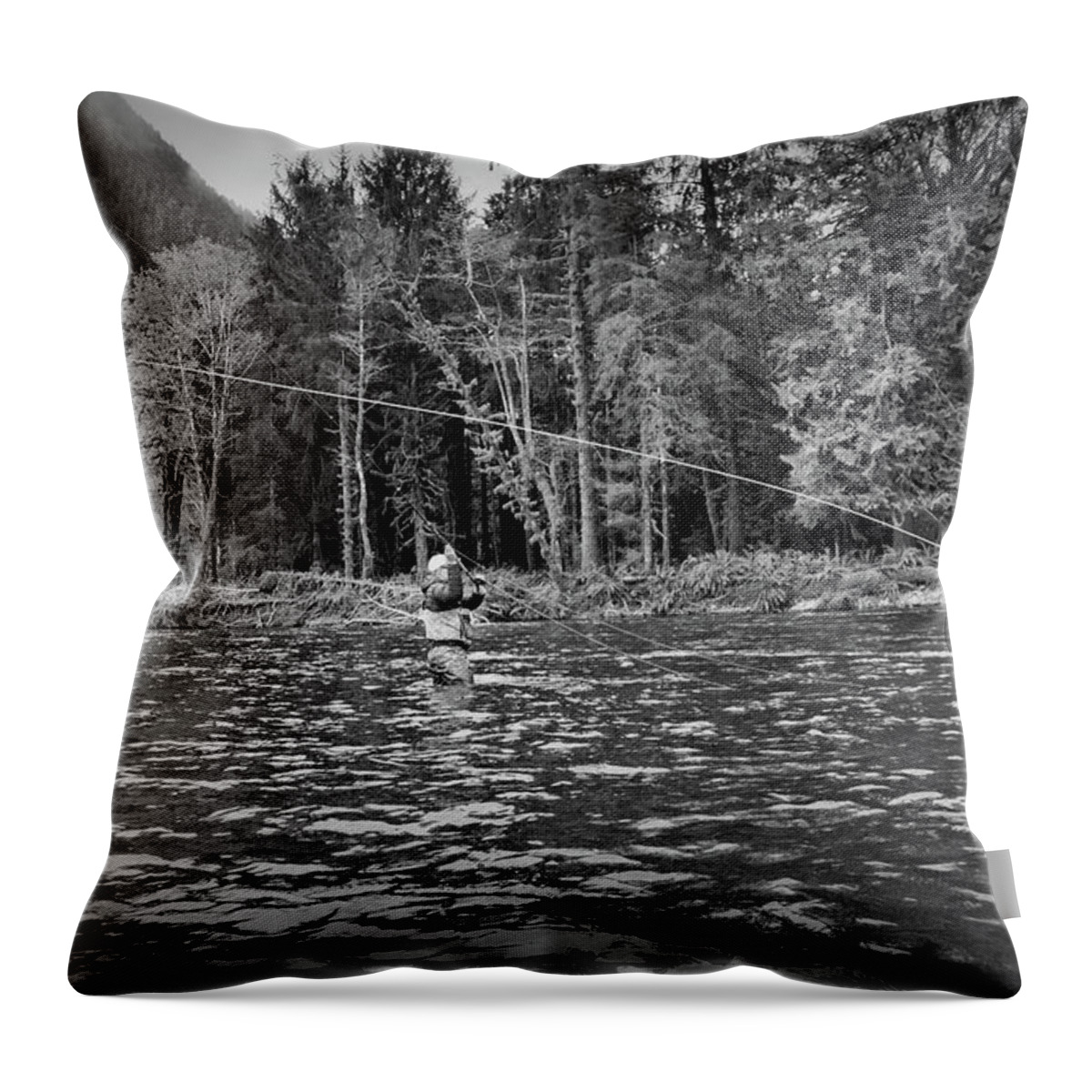  Throw Pillow featuring the photograph Fly on the Swing by Jason Brooks