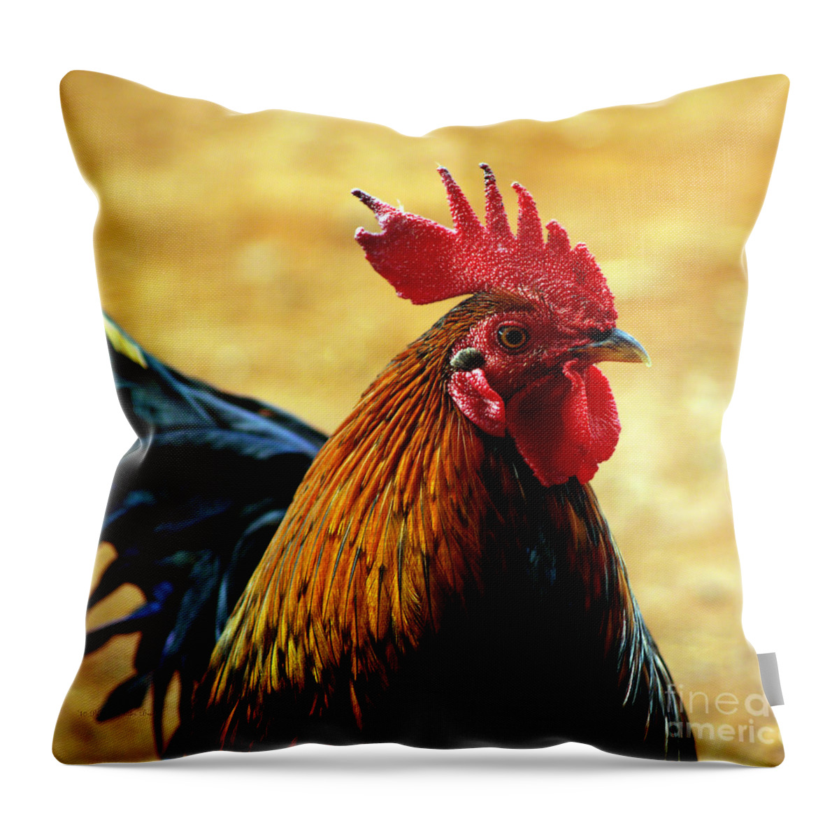 Fine Art Photography Throw Pillow featuring the photograph Foghorn I by Patricia Griffin Brett