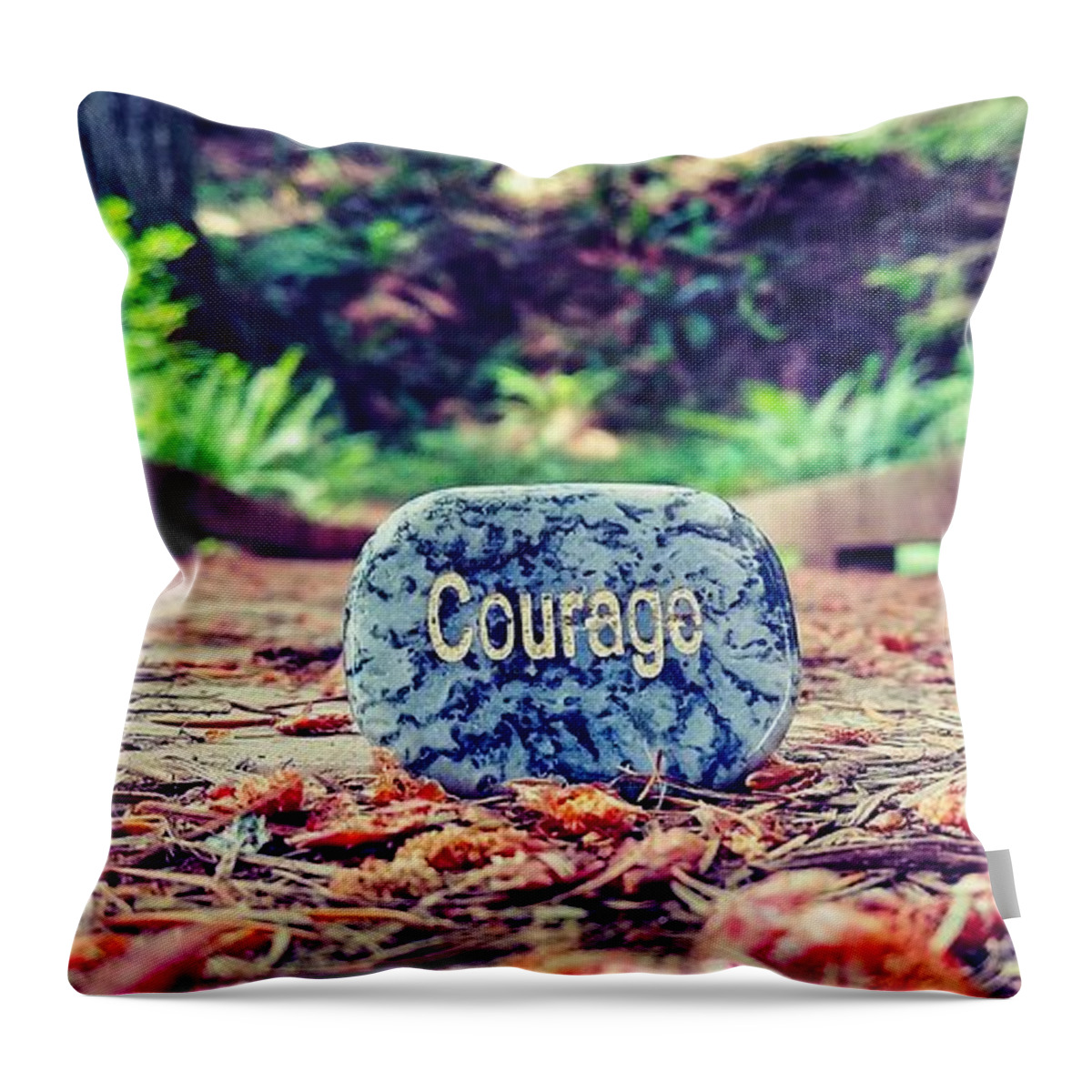 Inspirations Throw Pillow featuring the photograph Follow Me by Constance Lang - Kbex Artwork