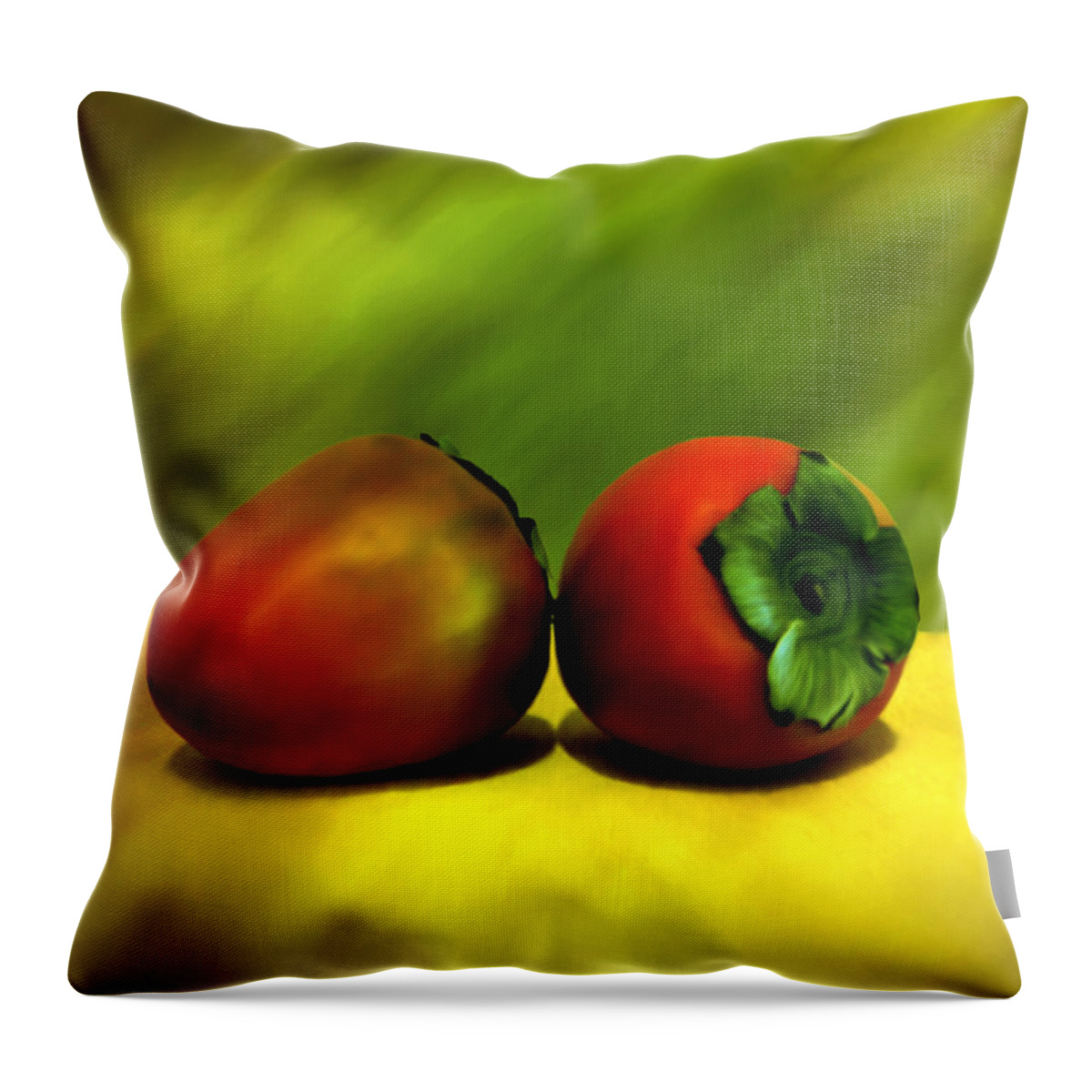 Still Life Throw Pillow featuring the photograph Food for the Gods by Kurt Van Wagner