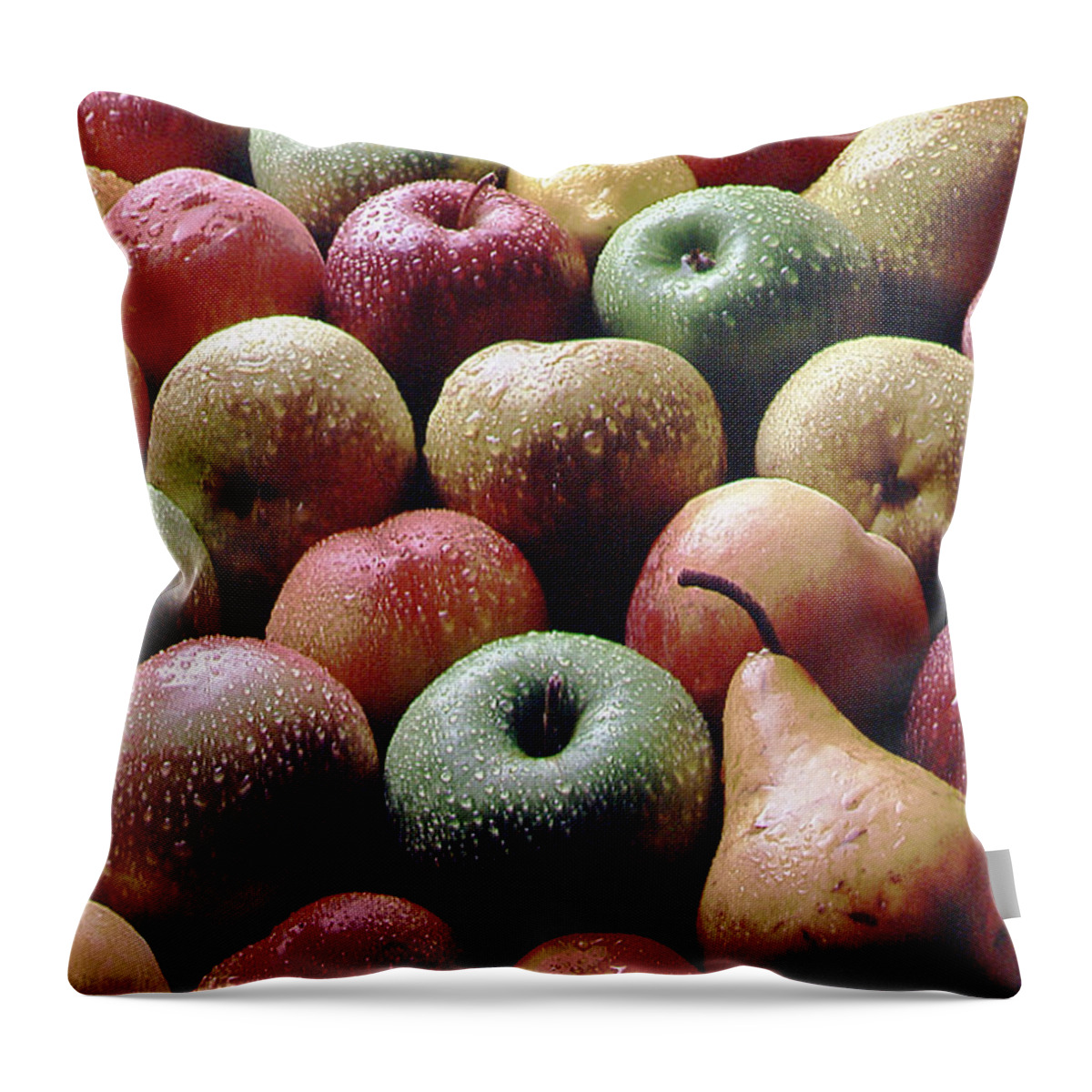 Photo Decor Throw Pillow featuring the photograph Freshly Picked by Steven Huszar