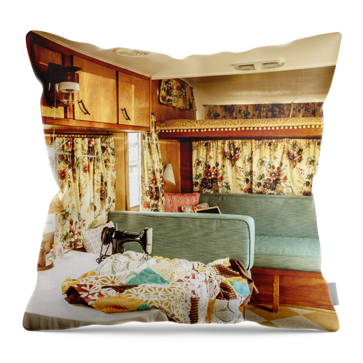 Camping Throw Pillow featuring the photograph Frolic by Debra Forand