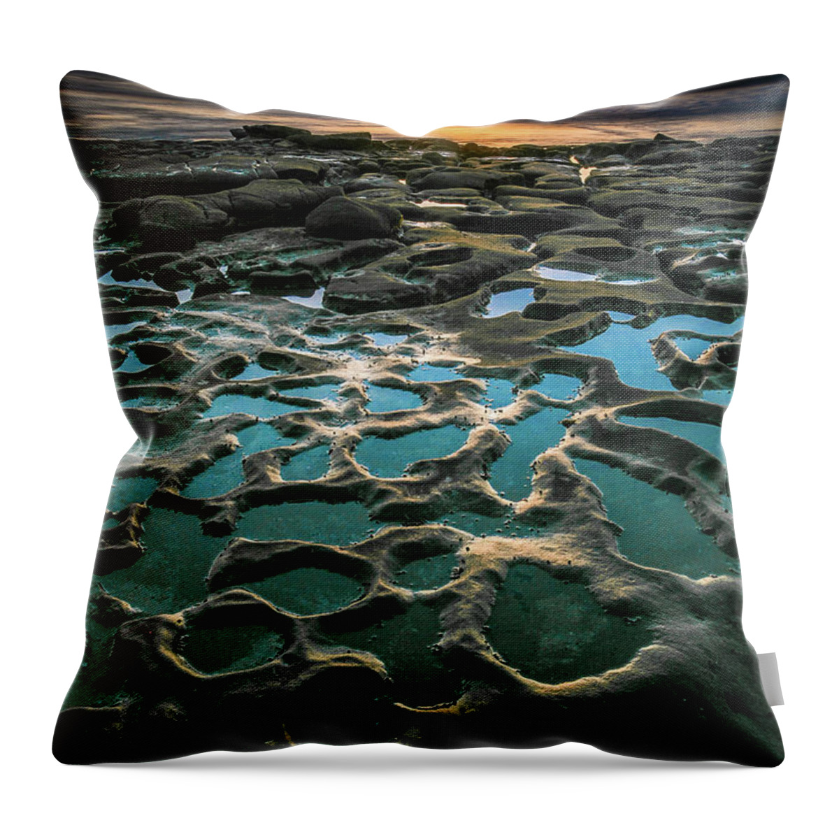 California Throw Pillow featuring the photograph From Here to There 1 by Ryan Weddle