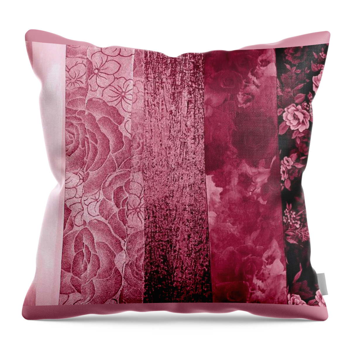 Scarves Throw Pillow featuring the photograph From the Chiffonier by Danielle R T Haney