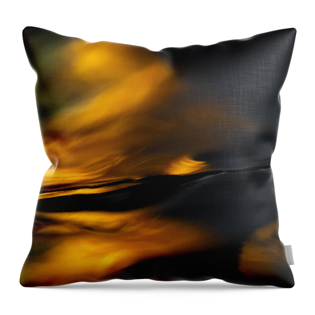 Abstract Throw Pillow featuring the photograph Fts#27 by Catherine Lau