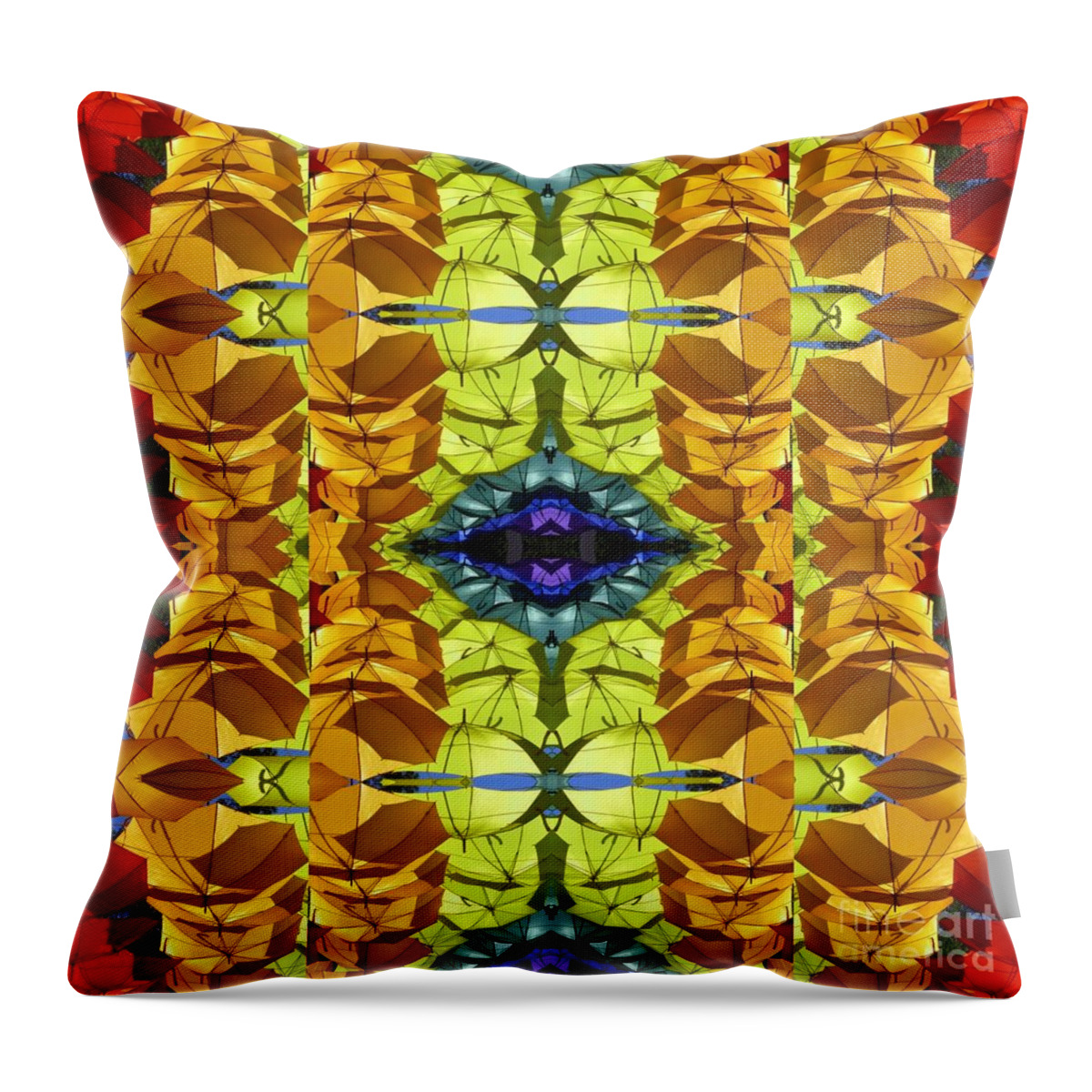 Gem Throw Pillow featuring the photograph Gem Colors by Nora Boghossian