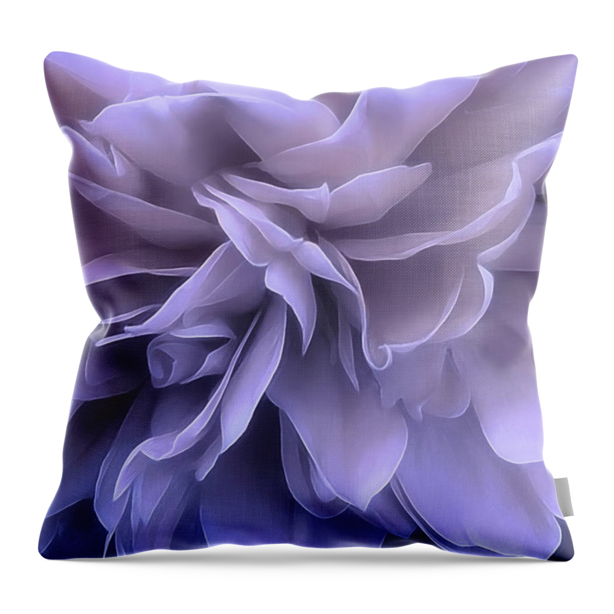 Flower Throw Pillow featuring the photograph Gentle Breeze by Darlene Kwiatkowski