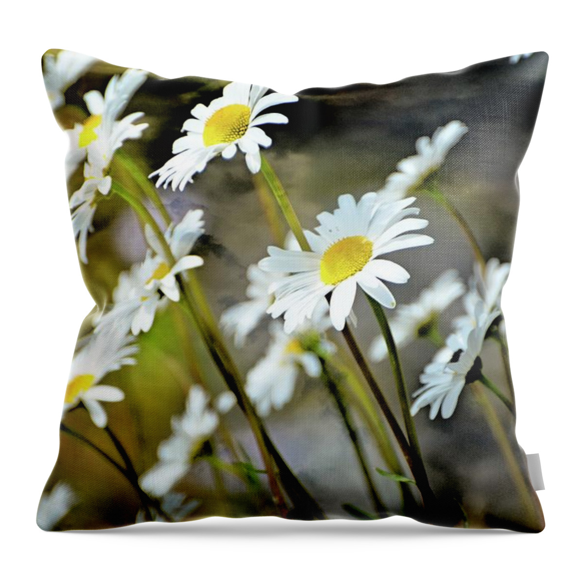 Wildflowers Throw Pillow featuring the photograph Glacier Wildflowers by Marty Koch