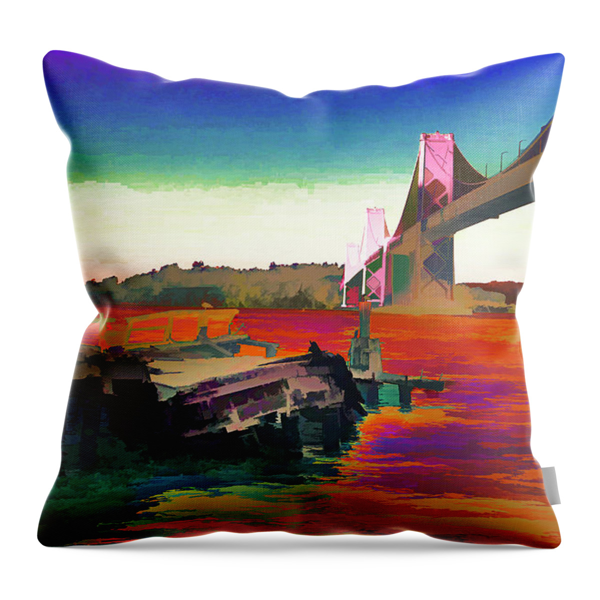 Global Warming Throw Pillow featuring the photograph Global Warming by Jessica Levant