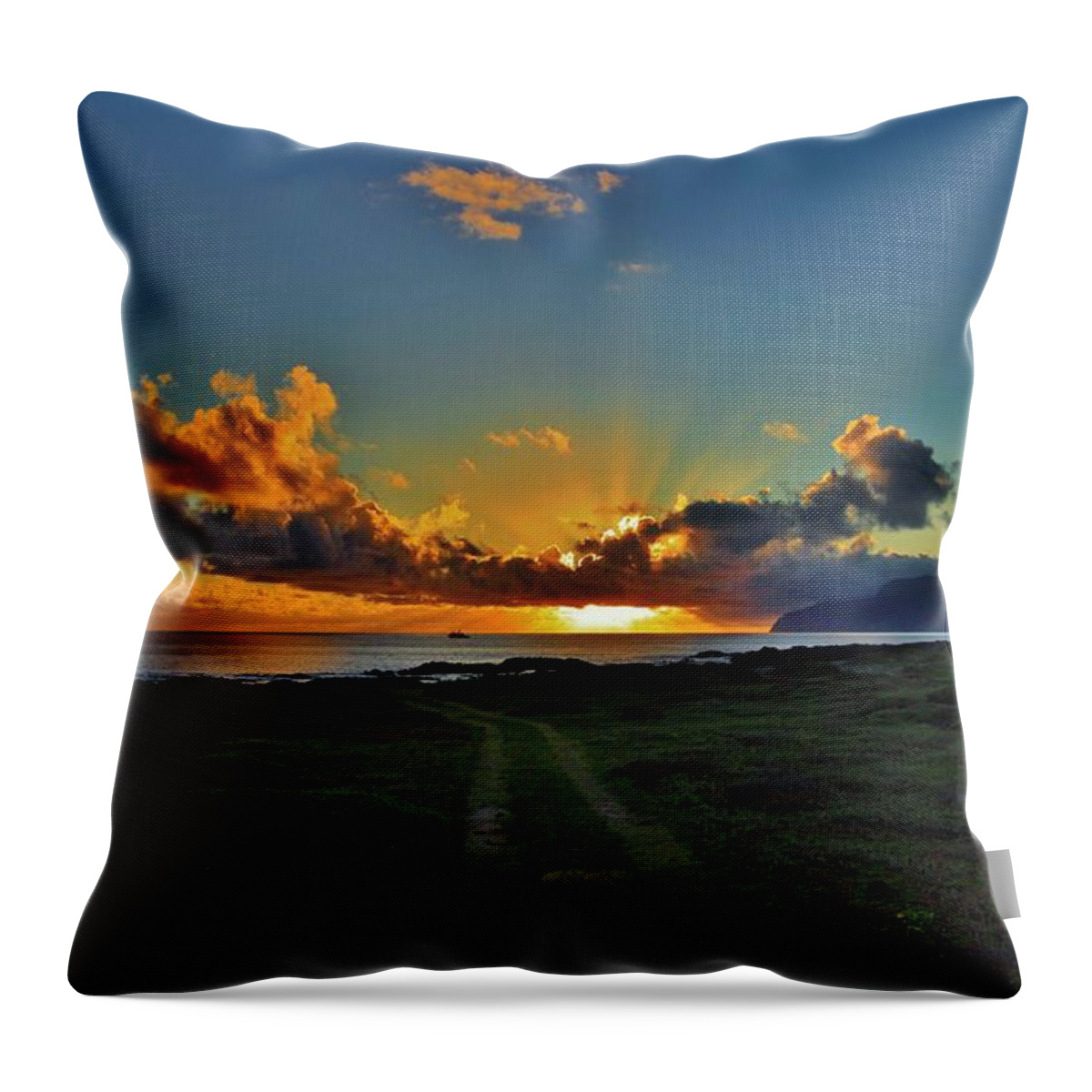 Sunrise Throw Pillow featuring the photograph Glorious Sunrise by Craig Wood