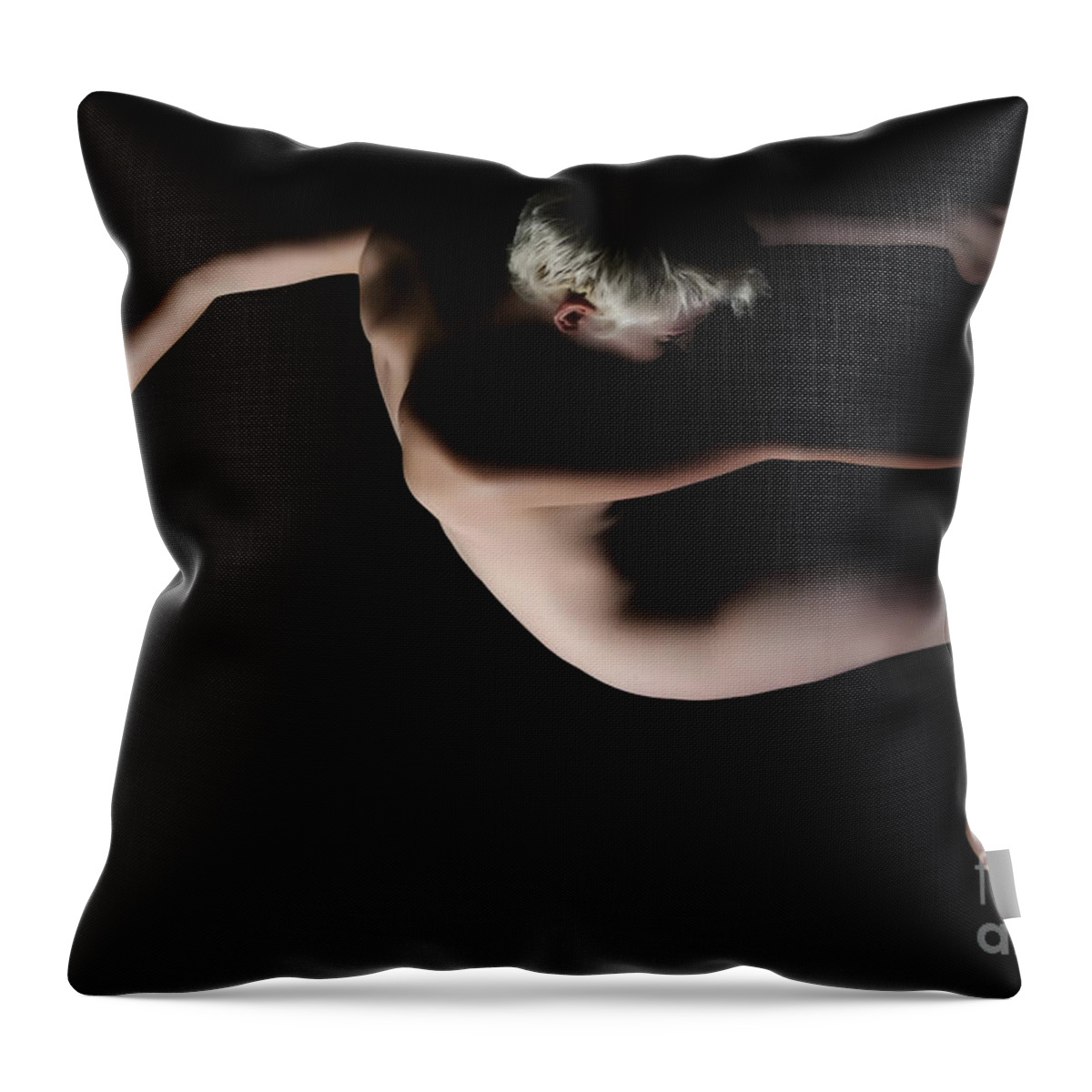 Artistic Photographs Throw Pillow featuring the photograph Go with the flow by Robert WK Clark