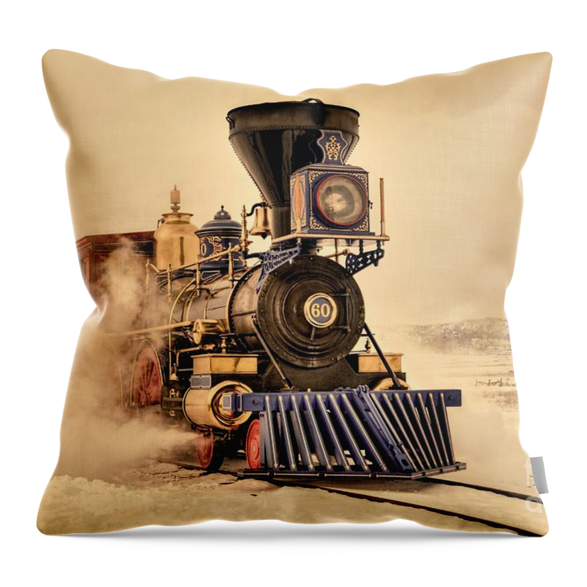 Golden Spike Throw Pillow featuring the photograph Golden Jupiter by Roxie Crouch