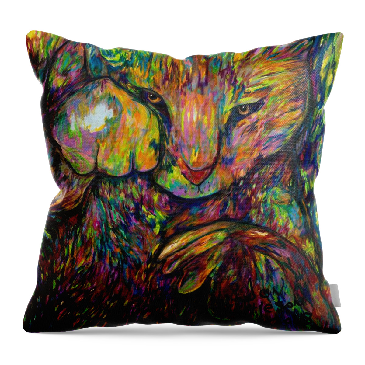 #cat #cats #catsofinstagram #of #catstagram #catlover #catlife #instagram #catlovers #kitten #instacat #kitty #pet #cute #love #meow #dog #catoftheday #pets #kittens #gato #animals #catlove #animal #cutecat #world #gatos #petsofinstagram #kittensofinstagram #chat Throw Pillow featuring the drawing Gomez by Jon Kittleson