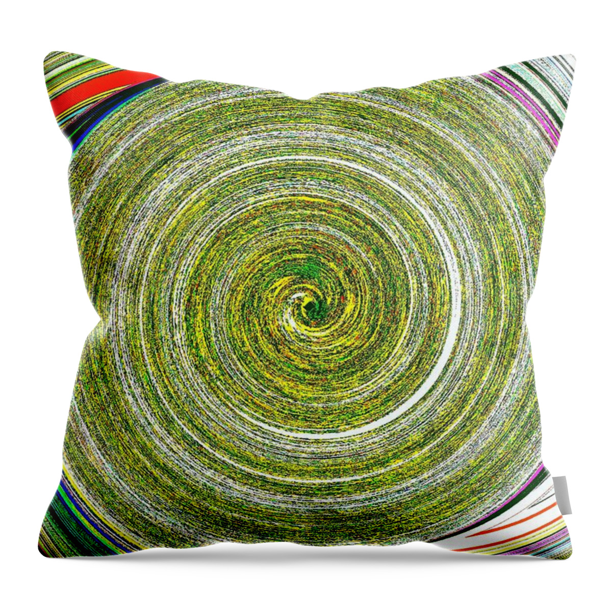 Spin Throw Pillow featuring the photograph Grounded Movement by Andy Rhodes