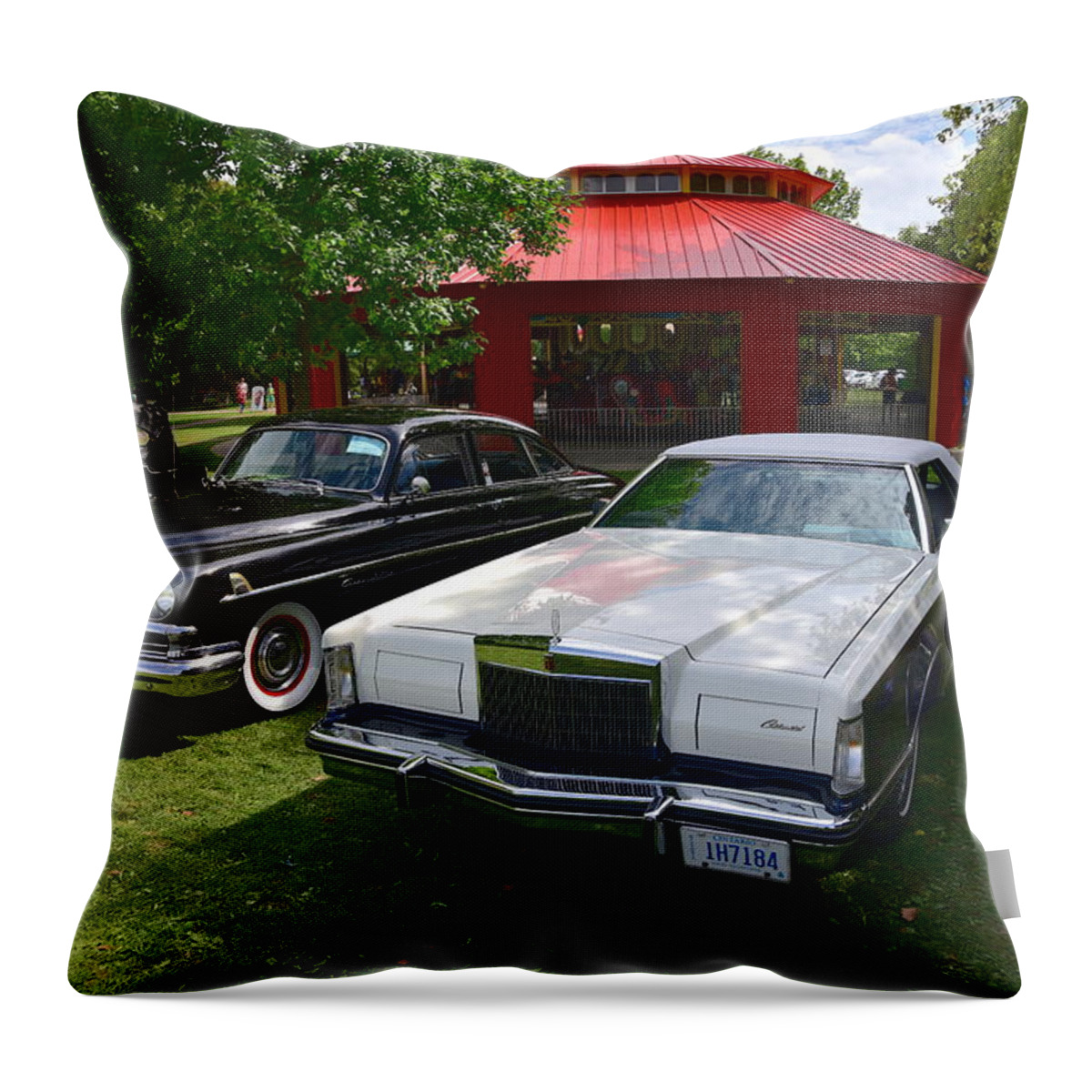 Cars Throw Pillow featuring the photograph Guelph801 by Sergei Dratchev