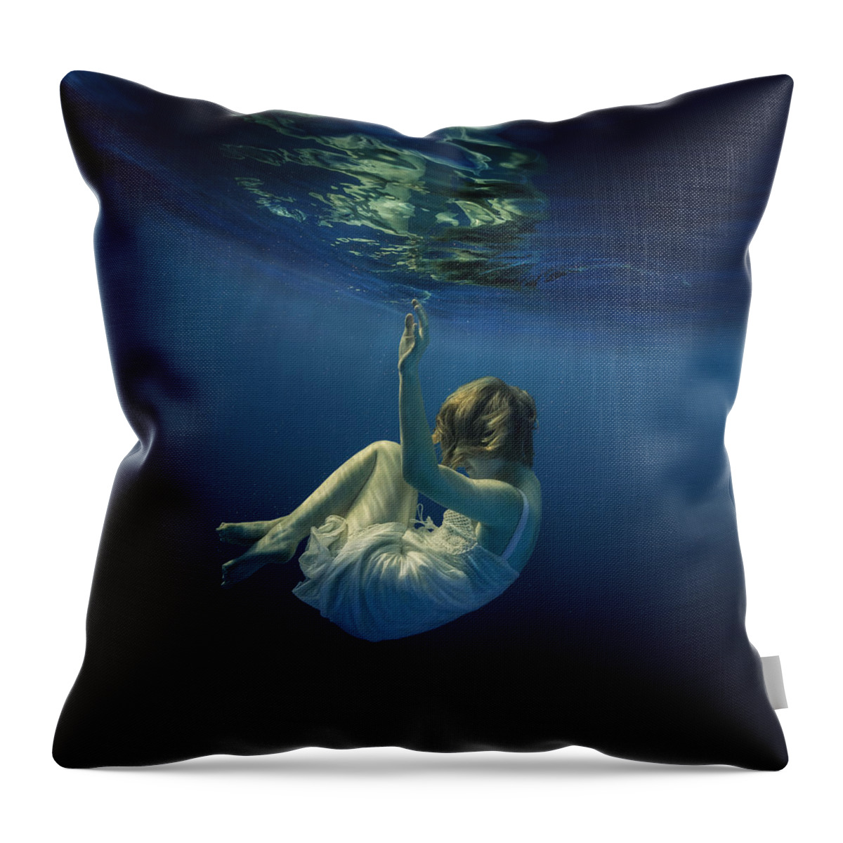 Unusual Throw Pillow featuring the photograph Habitat by Dmitry Laudin