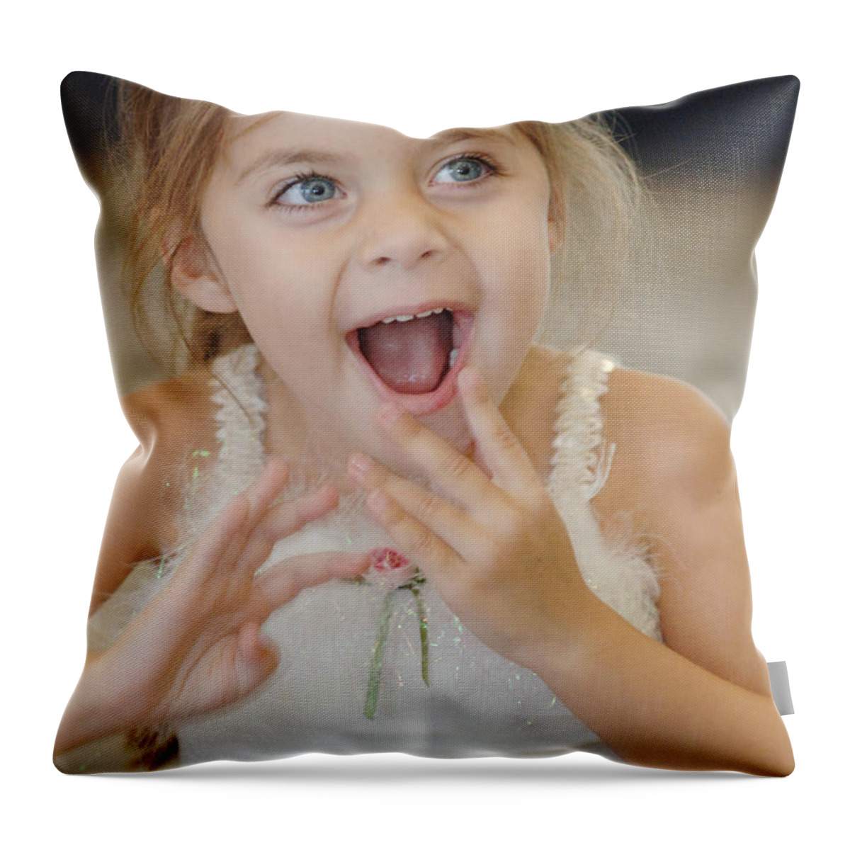 Happy Contest Throw Pillow featuring the photograph Happy Contest 8 by Jill Reger