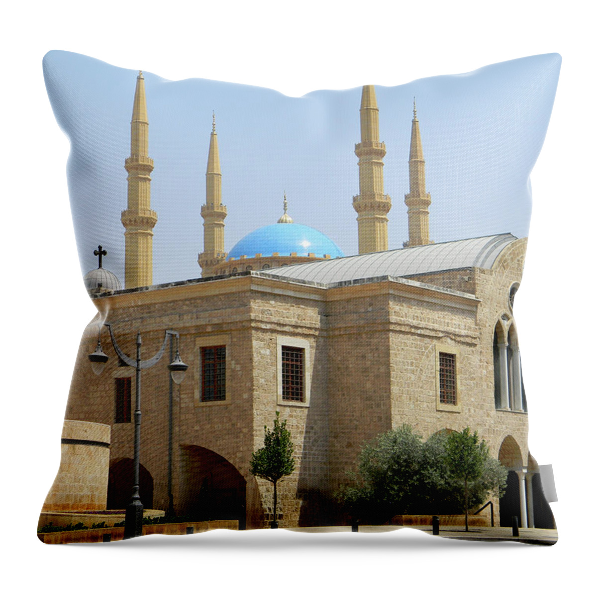 Marwan George Khoury Throw Pillow featuring the photograph Harmony by Marwan George Khoury