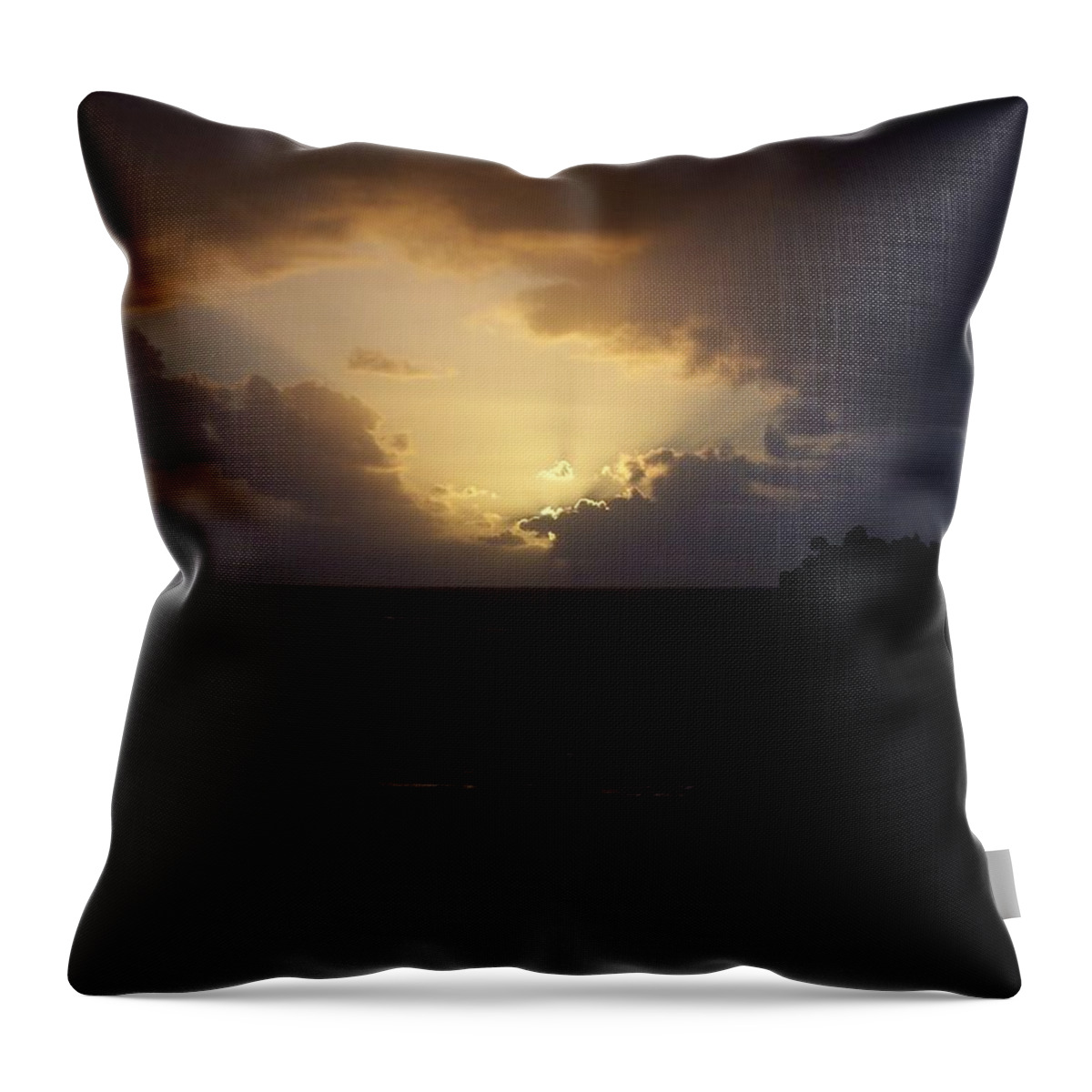 Sunrise Throw Pillow featuring the photograph Hawaiian Sunrise by Michelle Miron-Rebbe