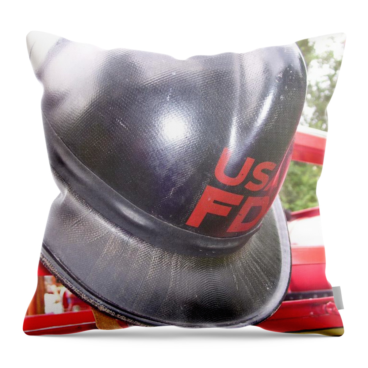 Fire Throw Pillow featuring the photograph Heads up by Melinda Dare Benfield