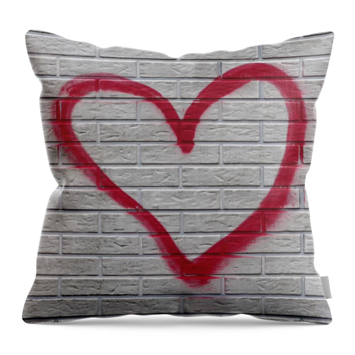 Heart Throw Pillow featuring the photograph Heart by Hartmut Knisel
