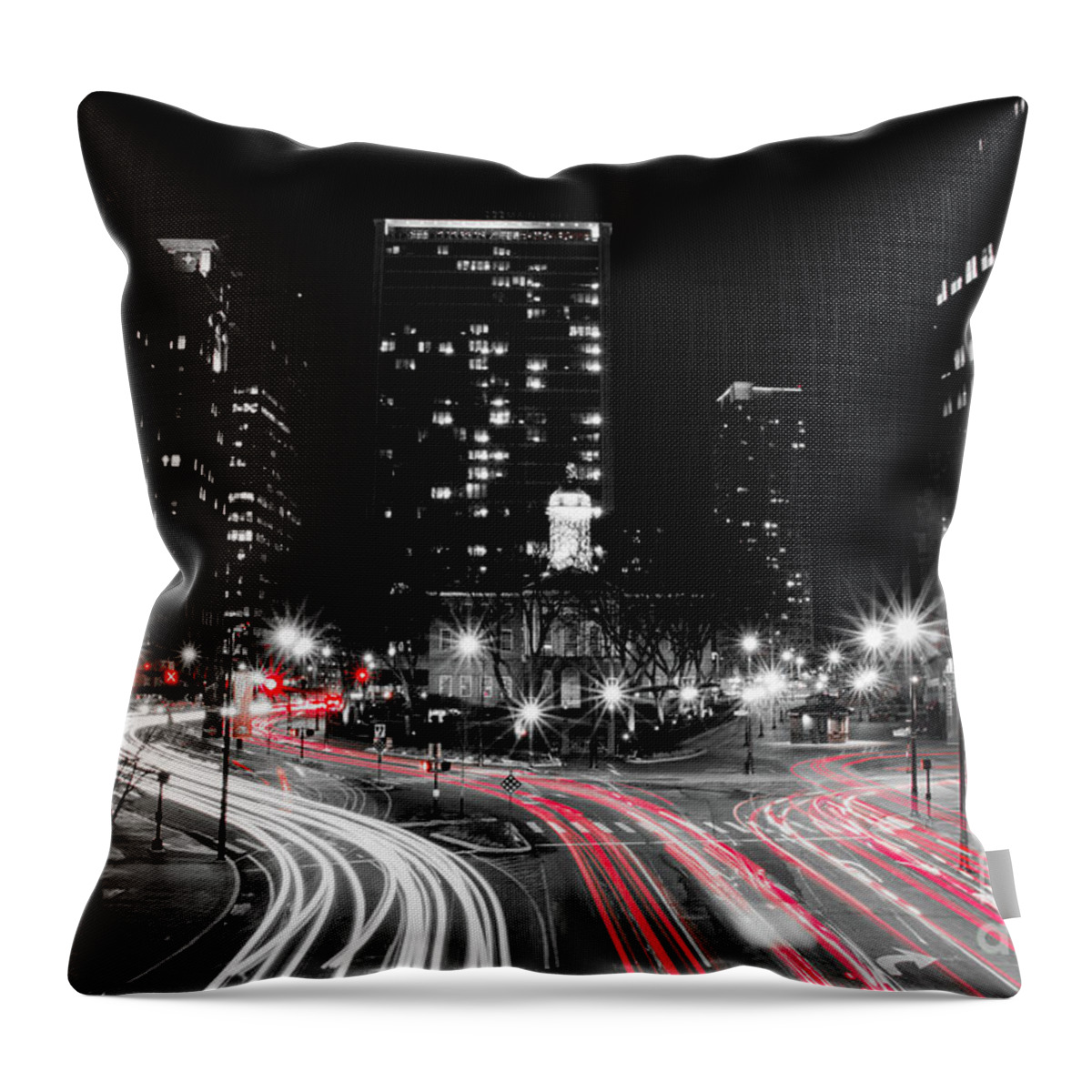 Awe Inspiring Throw Pillow featuring the photograph HeartBeat by JCV Freelance Photography LLC
