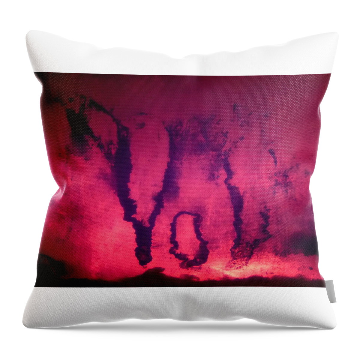 Fire Throw Pillow featuring the photograph Hell Wants You by Guy Pettingell