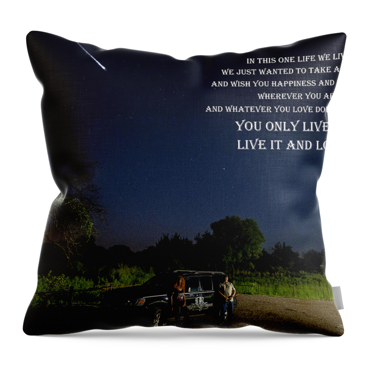  Throw Pillow featuring the photograph Hello by Jesse POST