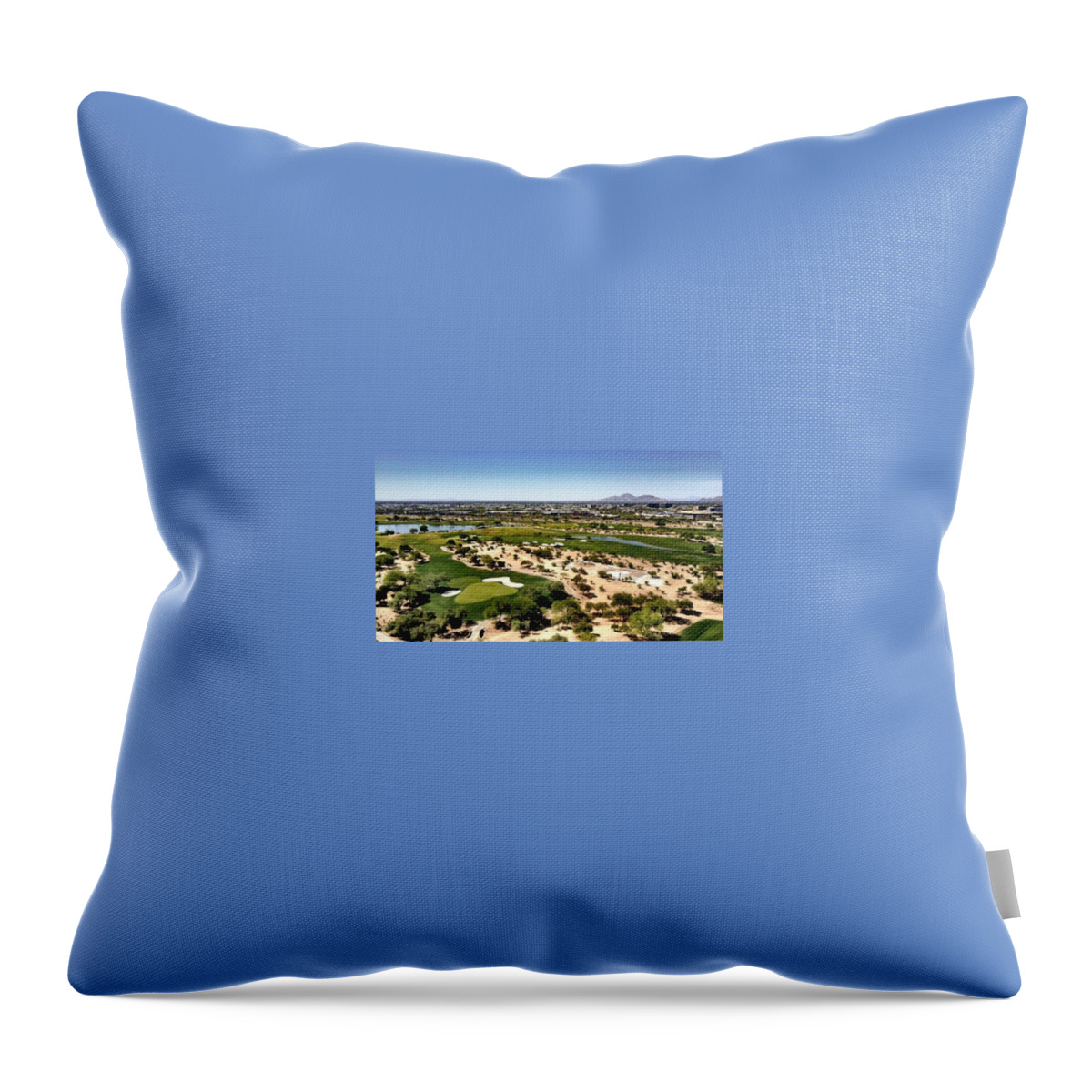 Scottsdale Throw Pillow featuring the photograph Hello by Michael Albright