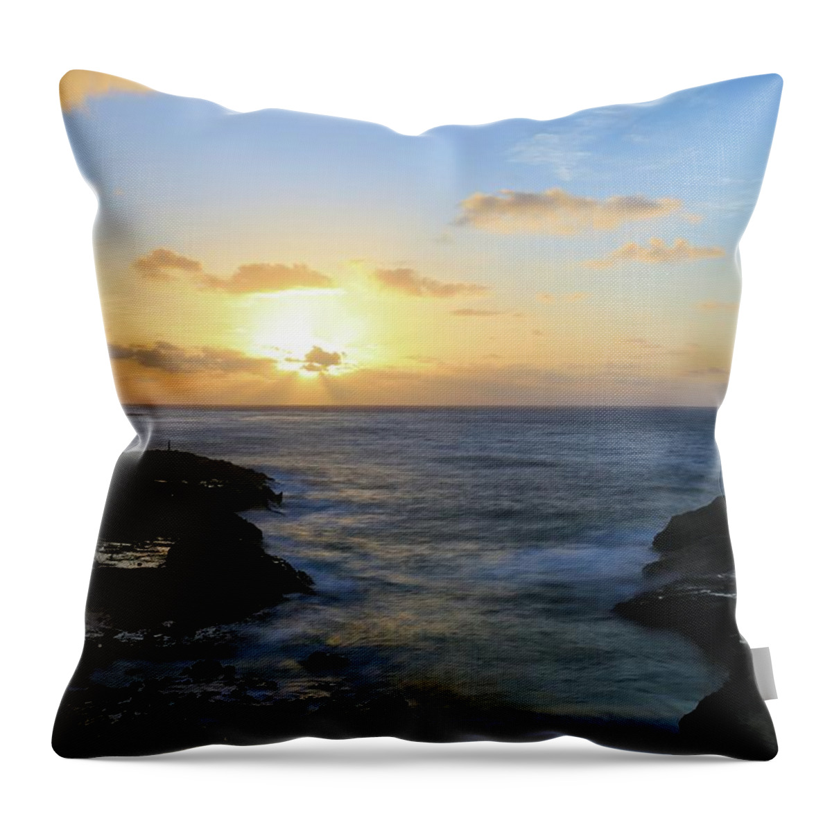 Photosbymch Throw Pillow featuring the photograph Here to Eternity by M C Hood