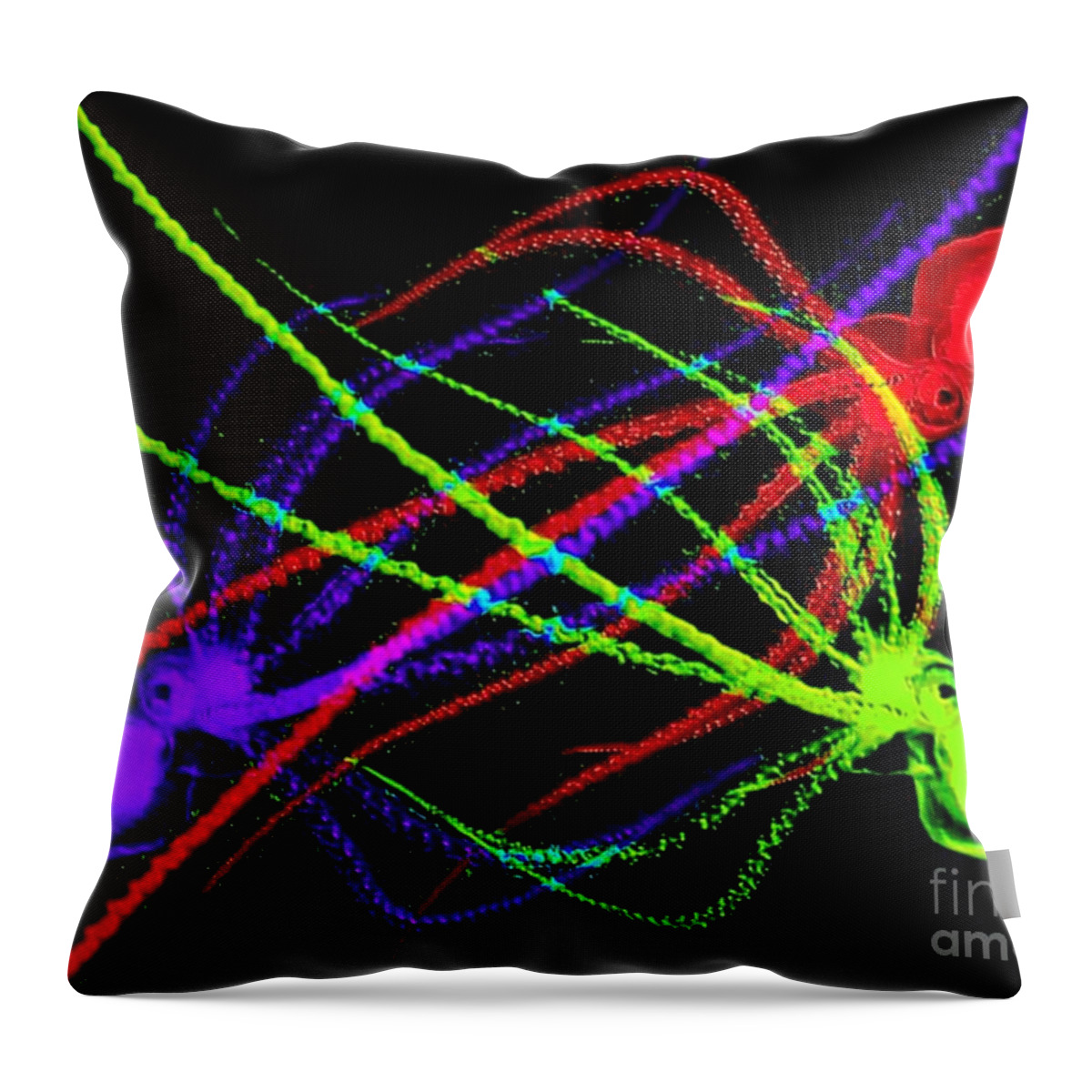 Digital Art Throw Pillow featuring the digital art Here's one too much by Dragica Micki Fortuna