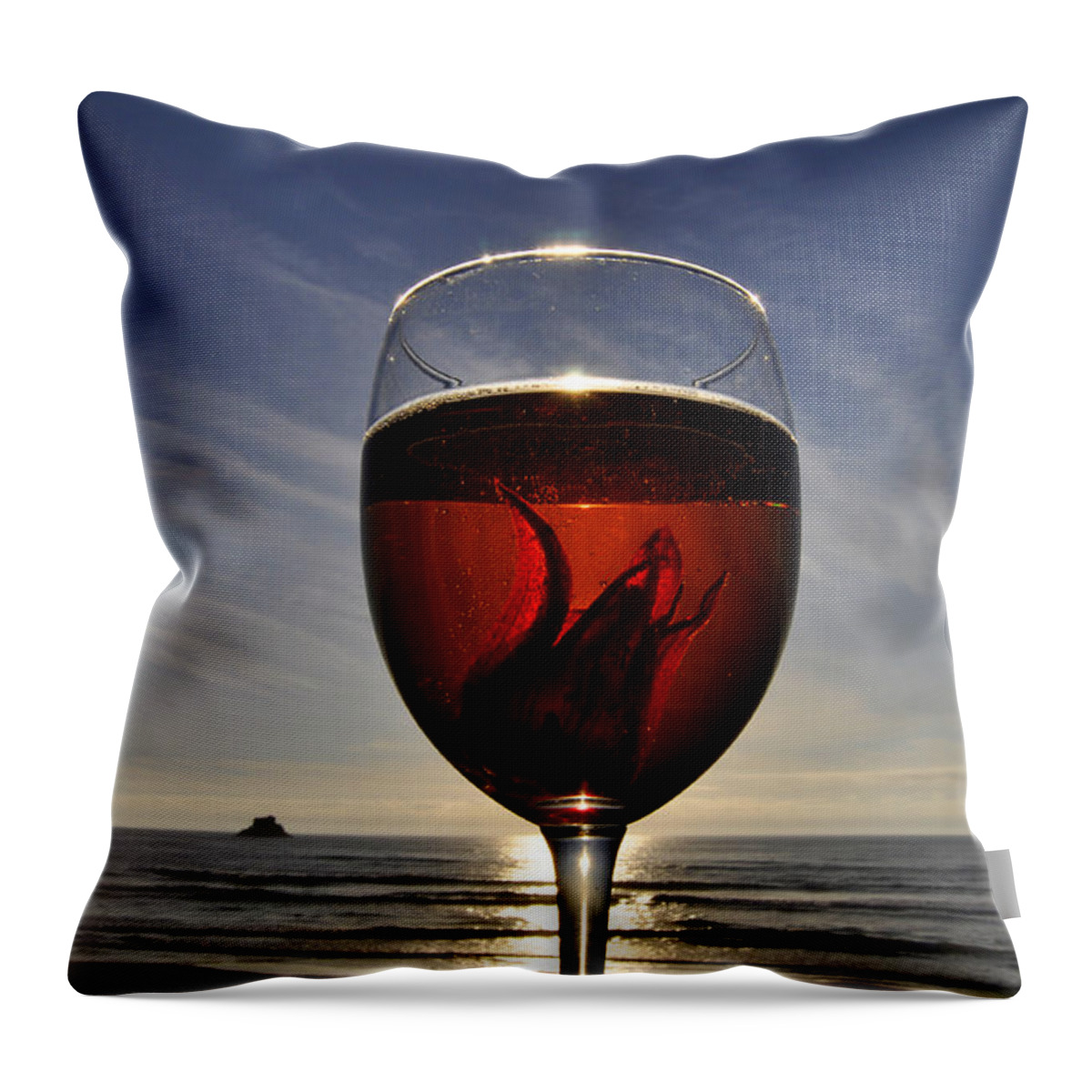 Bokeh Throw Pillow featuring the photograph Hibiscus Flower Sunset by Pelo Blanco Photo