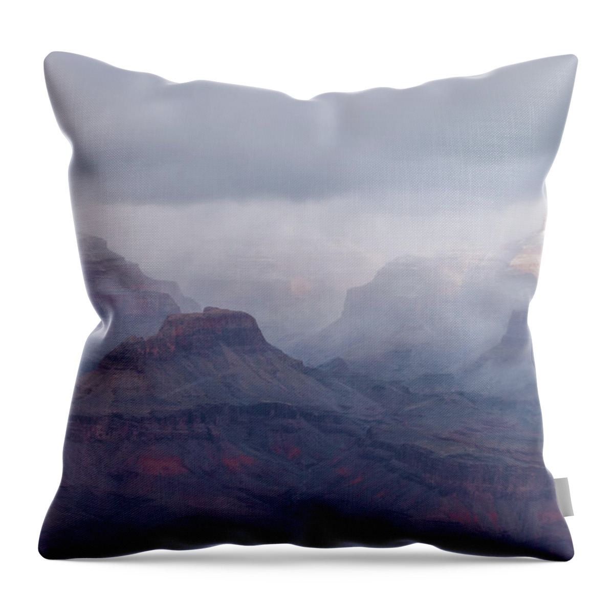 Landscape Throw Pillow featuring the photograph Hidden Canyon by Jonathan Nguyen