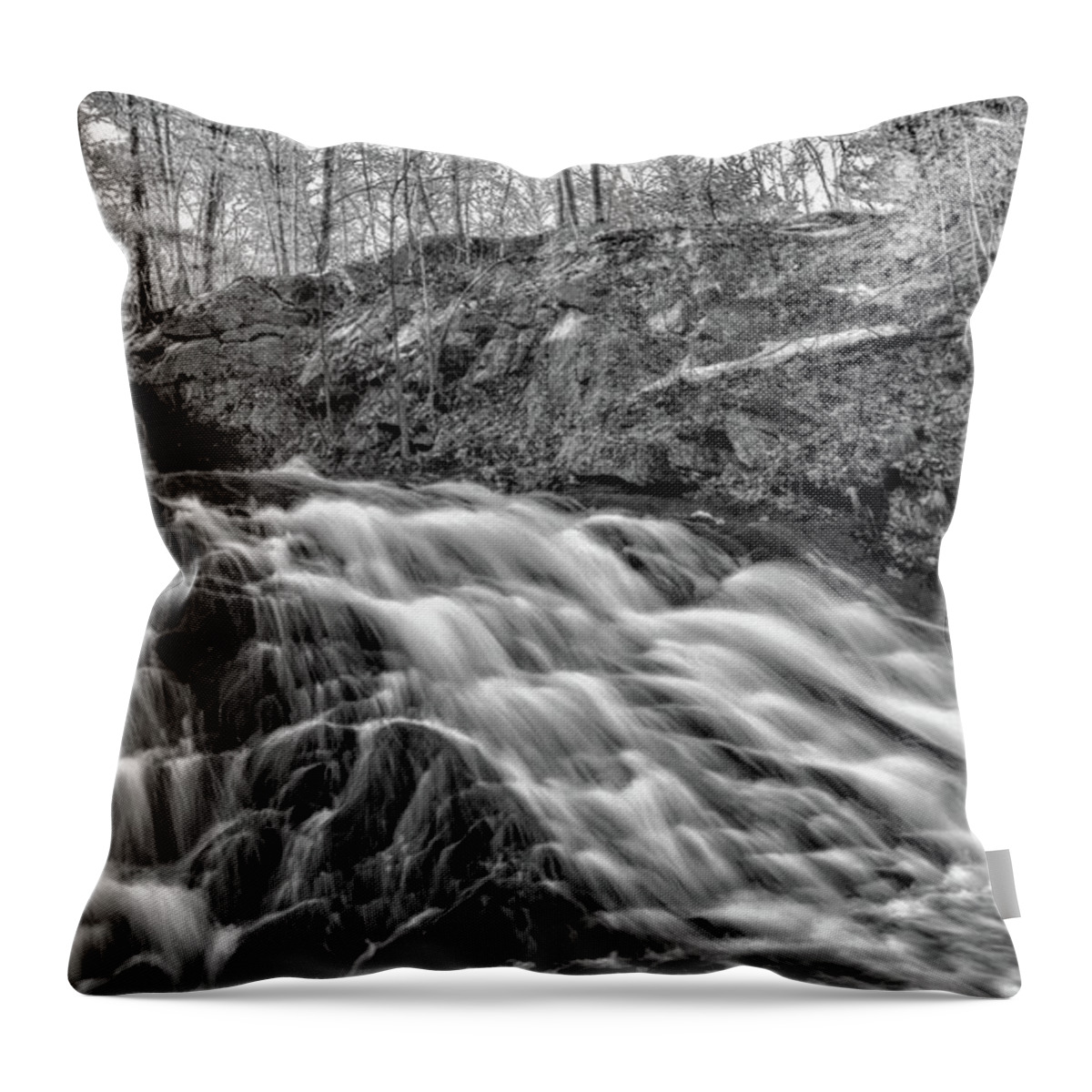 Falls Throw Pillow featuring the photograph Hidden Gem by Richard Bean