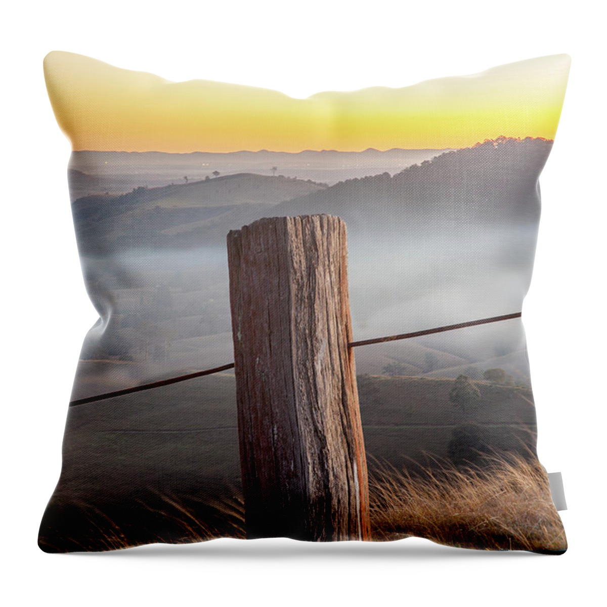 Australia Throw Pillow featuring the photograph High Country by Az Jackson