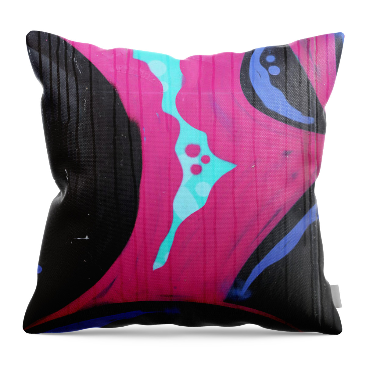 Abstract Throw Pillow featuring the photograph Hold on Children by J C