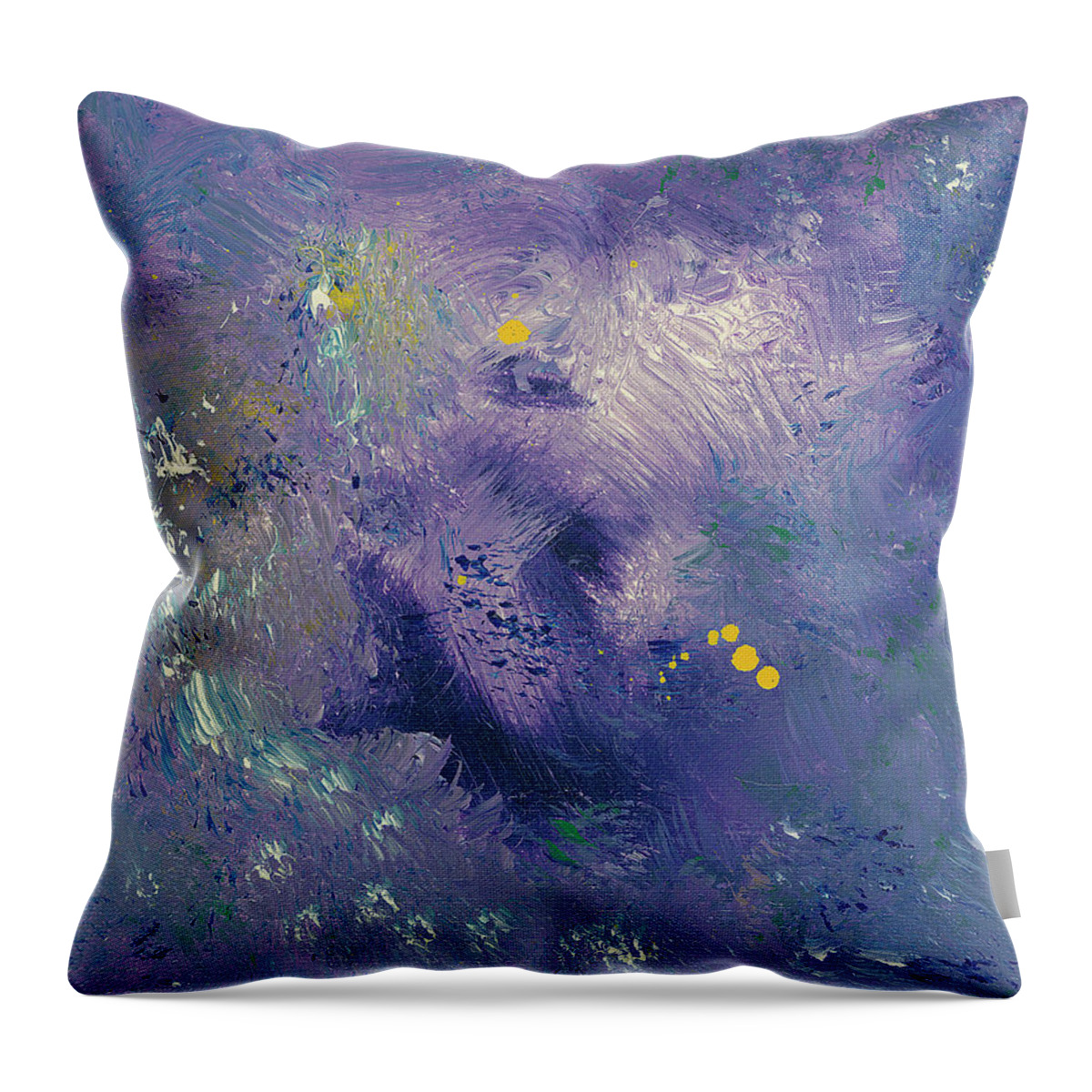 Home Throw Pillow featuring the painting Home and Hearth by Joe Loffredo