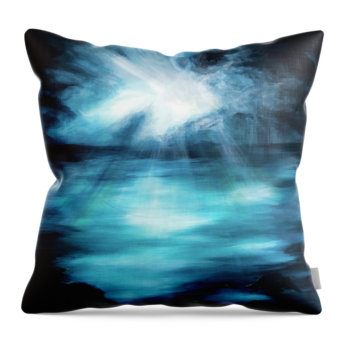 Hope Throw Pillow featuring the painting Hope by Michelle Pier