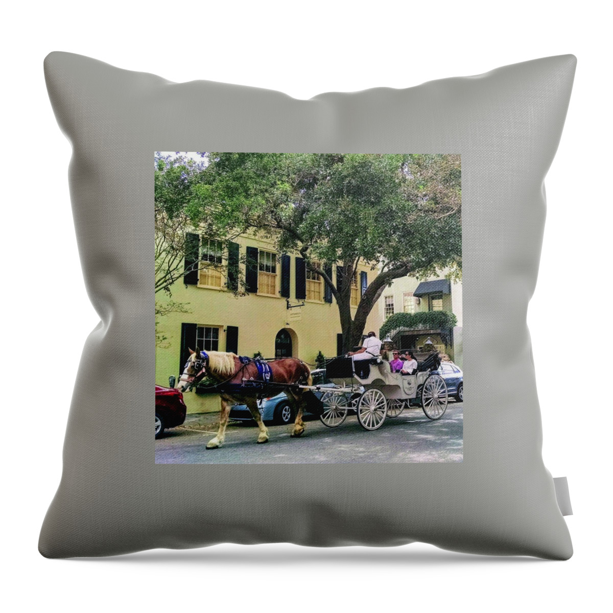Horse Throw Pillow featuring the photograph Horse Stories by Sherry Kuhlkin