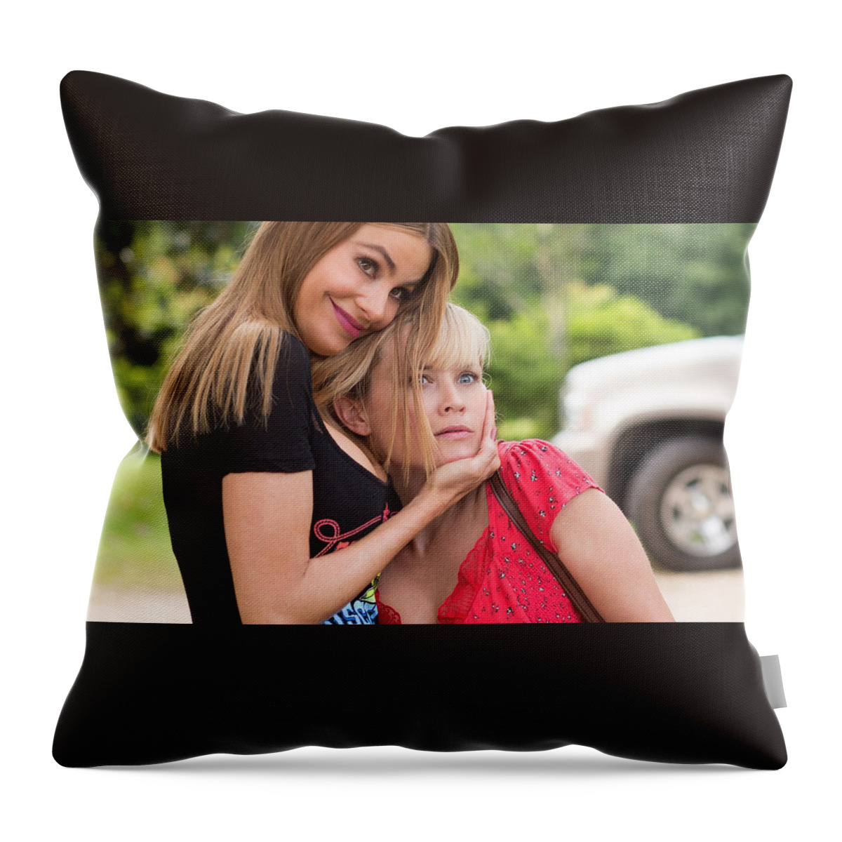 Hot Pursuit Throw Pillow featuring the photograph Hot Pursuit by Jackie Russo