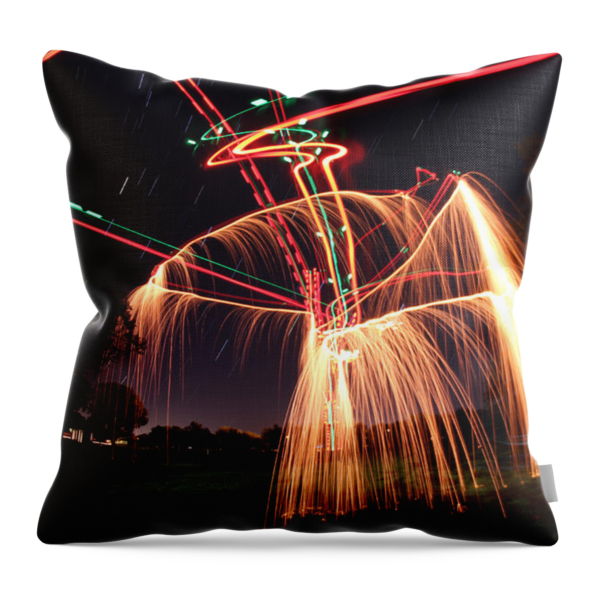Dancer Throw Pillow featuring the photograph Hula Dancer by Andrew Nourse
