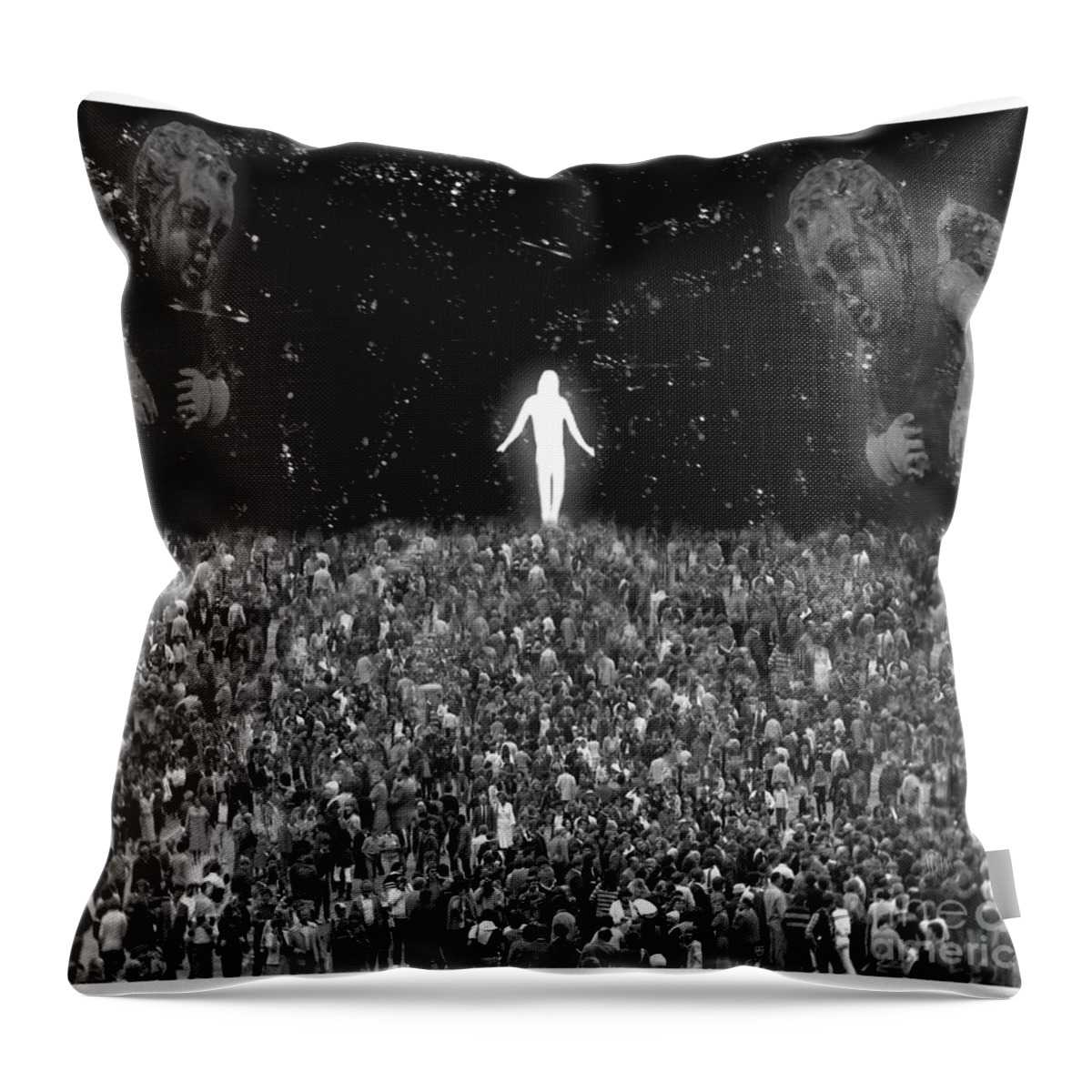 Spirit Throw Pillow featuring the photograph I Am The One by Jeff Breiman