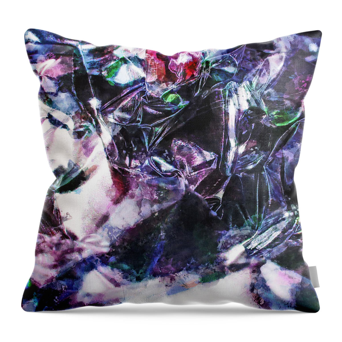 I Can't Get No Sleep Throw Pillow featuring the digital art I can't get no sleep by Steve Taylor