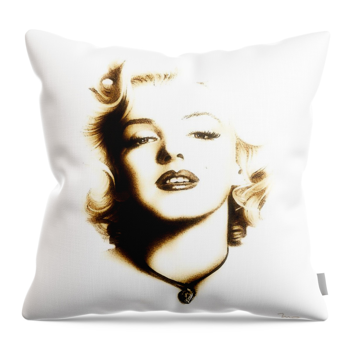 its All Make Believe Isnt It Throw Pillow featuring the painting I Just Want To Be Wonderful by Mark Taylor