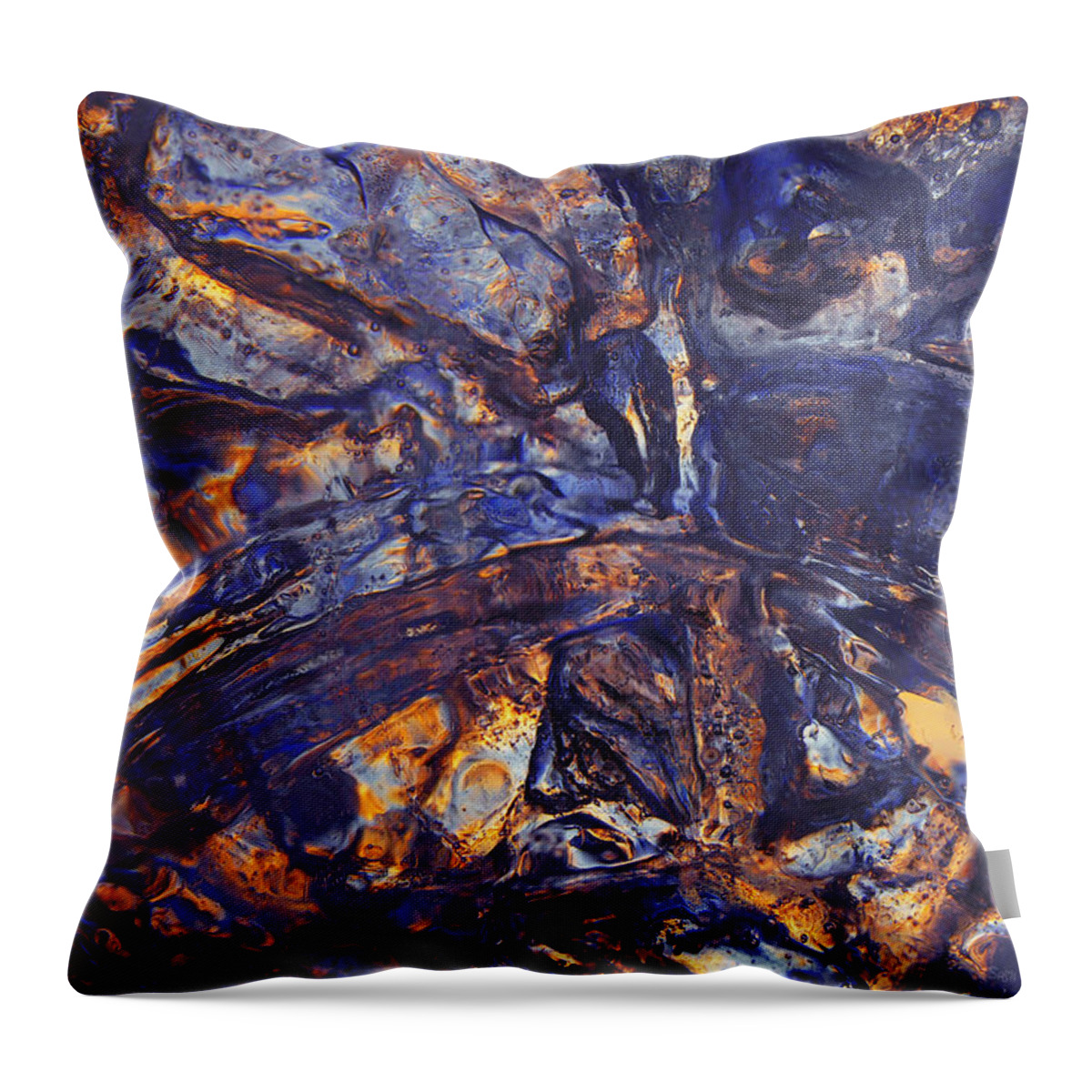 Icebow Throw Pillow featuring the photograph Icebow by Sami Tiainen